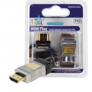 FICHE HDMI 19 PINS HAUTE QUALITE HQ