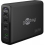Chargeur Rapide Multiport USB-C™ PD GaN (240 W), noir3x ports USB-C™ (Power Delivery) et 1x port USB-A