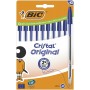 BIC Stylo bille Cristal Original, bote carton de 10