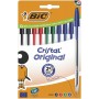 BIC Stylo bille Cristal Original, bote carton de 10