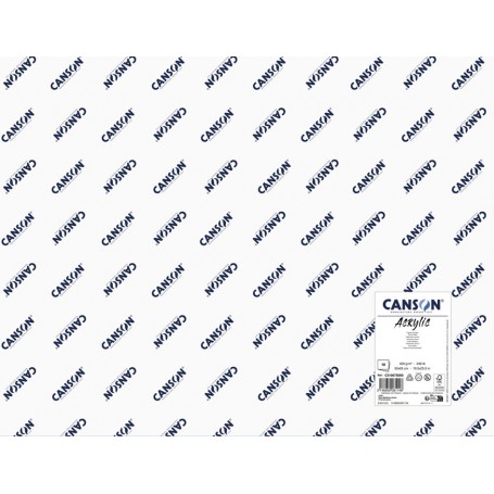 CANSON Papier dessin \"Acrylic\", 500 x 650 mm, 400 g/m2