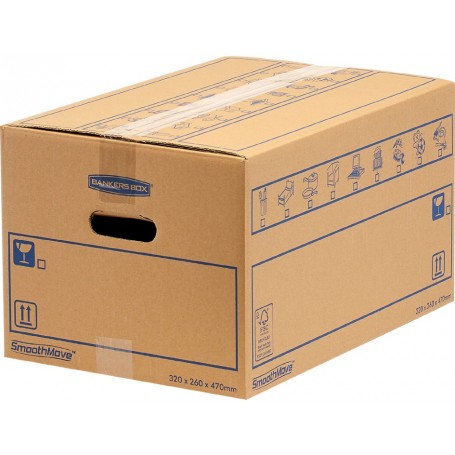 Fellowes BANKERS BOX Carton dmnagement SmoothMove Standard