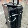 JSA Trolley de voyage, en ABS recycl 50%, taille S, noir