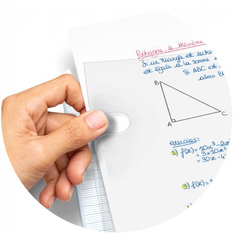 Oxford Cahier pochettes DUO, 240 x 320 mm, seys,pack de 4