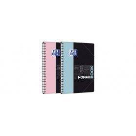 Oxford Etudiants Cahier spirale NOMADBOOK Pastel, B5
