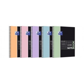 Oxford Etudiants Cahier spirale NOTEBOOK Pastel, A4+