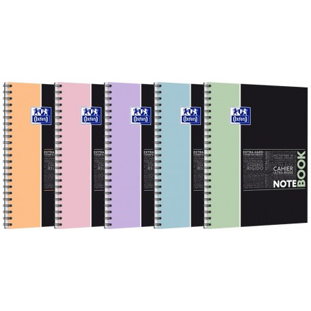 Oxford Etudiants Cahier spirale NOTEBOOK Pastel, A4+