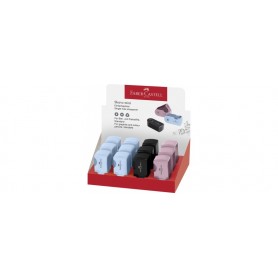 FABER-CASTELL Taille-crayon simple SLEEVE MINI, assorti