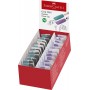FABER-CASTELL Gomme GRIP ERASER CAP, en prsentoir