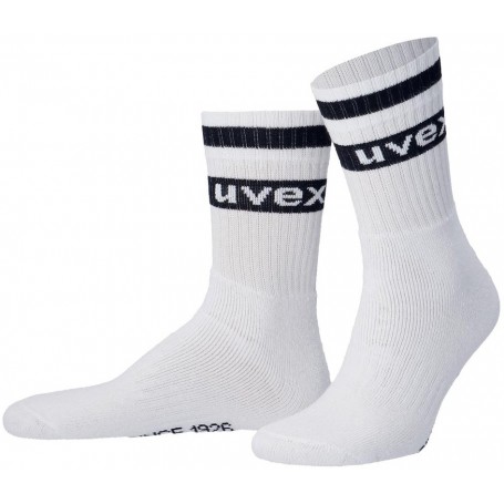 uvex Chaussette \"Basic\", taille 39-42, pack de 3, blanc