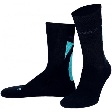 uvex Chaussette \"Functional\", taille 43-46, noir / bleu