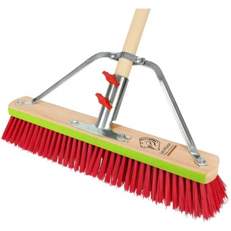 LEO MAIER Balai de rue avec manche \"Bulldozer\", 450 mm