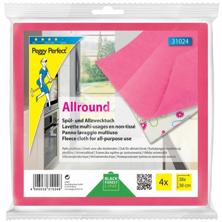 Peggy Perfect Chiffon multi-usage \"Allround\", pack de 4
