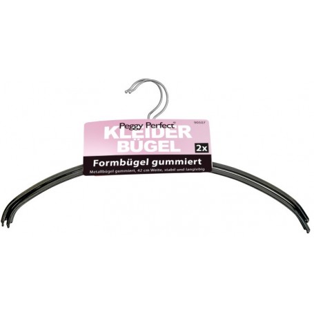 Peggy Perfect Cintre en mtal sans barre, pack de 2