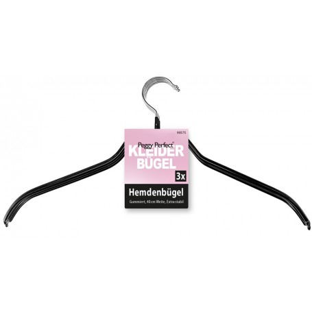 Peggy Perfect Cintre en mtal sans barre, pack de 3
