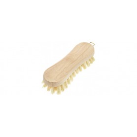 Peggy Perfect Brosse rcurer, bois naturel, forme de 8