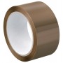 WESTEX Ruban adhsif d\'emballage, 48 mm x 66 m, PP, marron