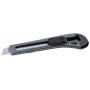 WESTEX Cutter, plastique, lame: 18 mm, gris