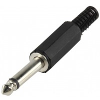 Valueline 6.35 mm mono jack plug