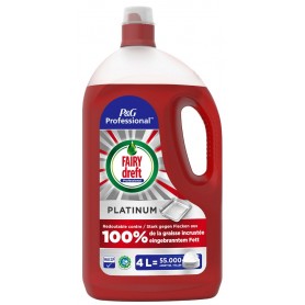 P&G professional FAIRY Liquide vaisselle Platinum, 4 litres