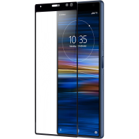 Protège-écran en verre trempé 3D pour Sony Xperia 10 Plus