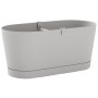tera Jardinire \"Vega\", largeur: 400 mm, fog grey