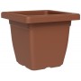 tera Pot de fleurs \"Nazca\", largeur: 200 mm, anthracite