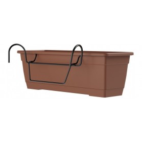 tera Kit de jardinire \"Birka\", support inclus, anthracite