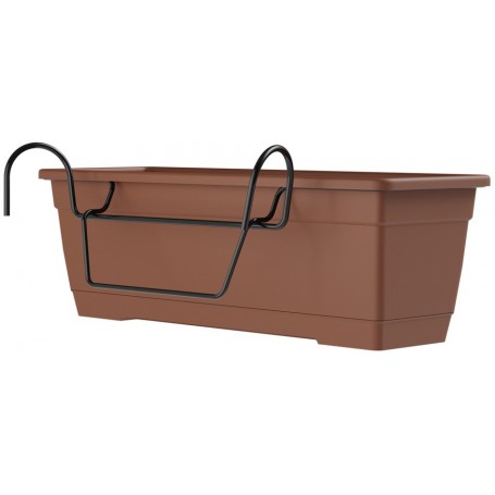 tera Kit de jardinire \"Birka\", support inclus, anthracite