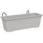 tera Kit de jardinire \"Birka\", support inclus, anthracite