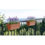 tera Kit de jardinire \"Birka\", support inclus, anthracite