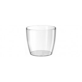 tera Pot de fleurs \"Madeira 26\", transparent