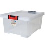 EDA Bote de rangement CLiPSTOCK, 45 litres, PP, transparent