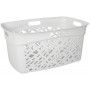 EDA Corbeille linge ALMERIA, 45 litres, PP, vert eucalyptu