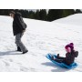 EDA Luge, plastique, 1 personne, rouge