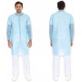 HYGONORM Blouse visiteur Light avec boutons pression, blanc,