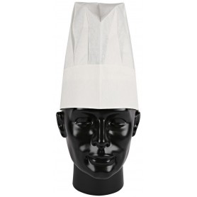 HYGOSTAR Toque Excellent, hauteur: 230 mm, blanc