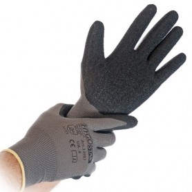 HYGOSTAR Gants de travail Skill, S, gris/noir