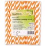 NATURE Star Paille en papier, 197 mm, ray bleu fonc/blanc