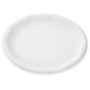 NATURE Star Assiette en canne sucre Etoile, rond, blanc