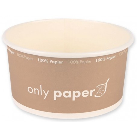 NATURE Star Couvercle pour bol salade Only Paper, blanc