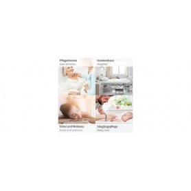 HYGONORM Gant de toilette Light, non-tiss molletonn, blanc