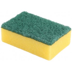 HYGOCLEAN ponge, en mousse/non-tiss dur, jaune/vert