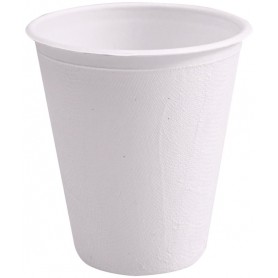 NATURE Star Couvercle pour gobelet en canne sucre, blanc