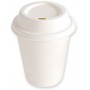 NATURE Star Couvercle pour gobelet en canne sucre, blanc