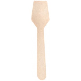 NATURE Star Cuiller glace en bois, 96 mm, naturel