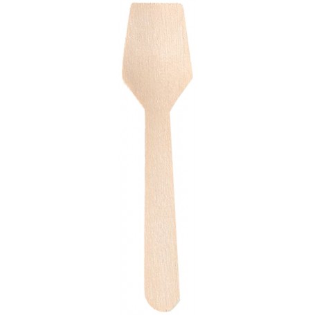 NATURE Star Cuiller glace en bois, 96 mm, naturel