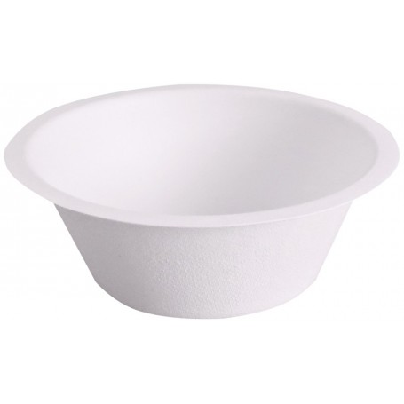 NATURE Star Coupelle en canne sucre, rond, 500 ml, blanc