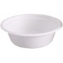 NATURE Star Coupelle en canne sucre, rond, 500 ml, blanc