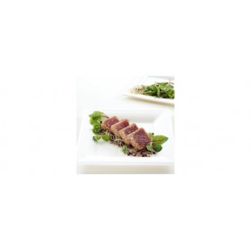 NATURE Star Assiette en canne sucre, carr, 260 x 260 mm